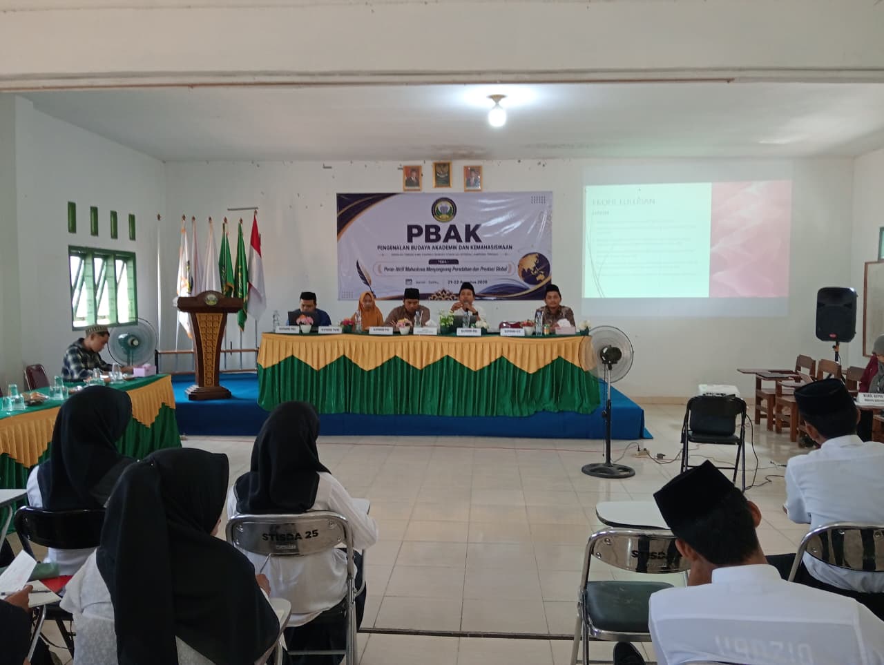 PBAK STISDA Lampung Tengah Usung Tema Peran Aktif Mahasiswa Menyongsong Peradaban dan Prestasi Global