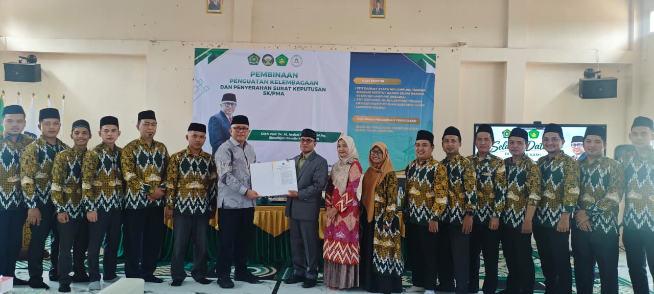 Sah, Kini STISDA Alih Bentuk INSAIDA Lampung